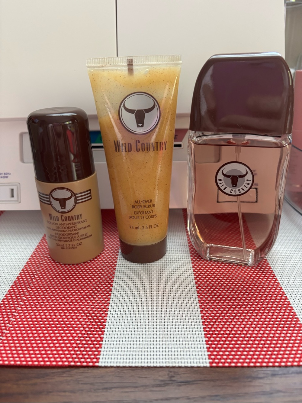 Avon Men’s Fragrance & Grooming Set Cologne Wild Country Earthy Woods NWOT